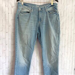Levis Strauss Signature‎ Jeans Womes Size 34 Blue Demin Mid-Rise Skinny Jeans